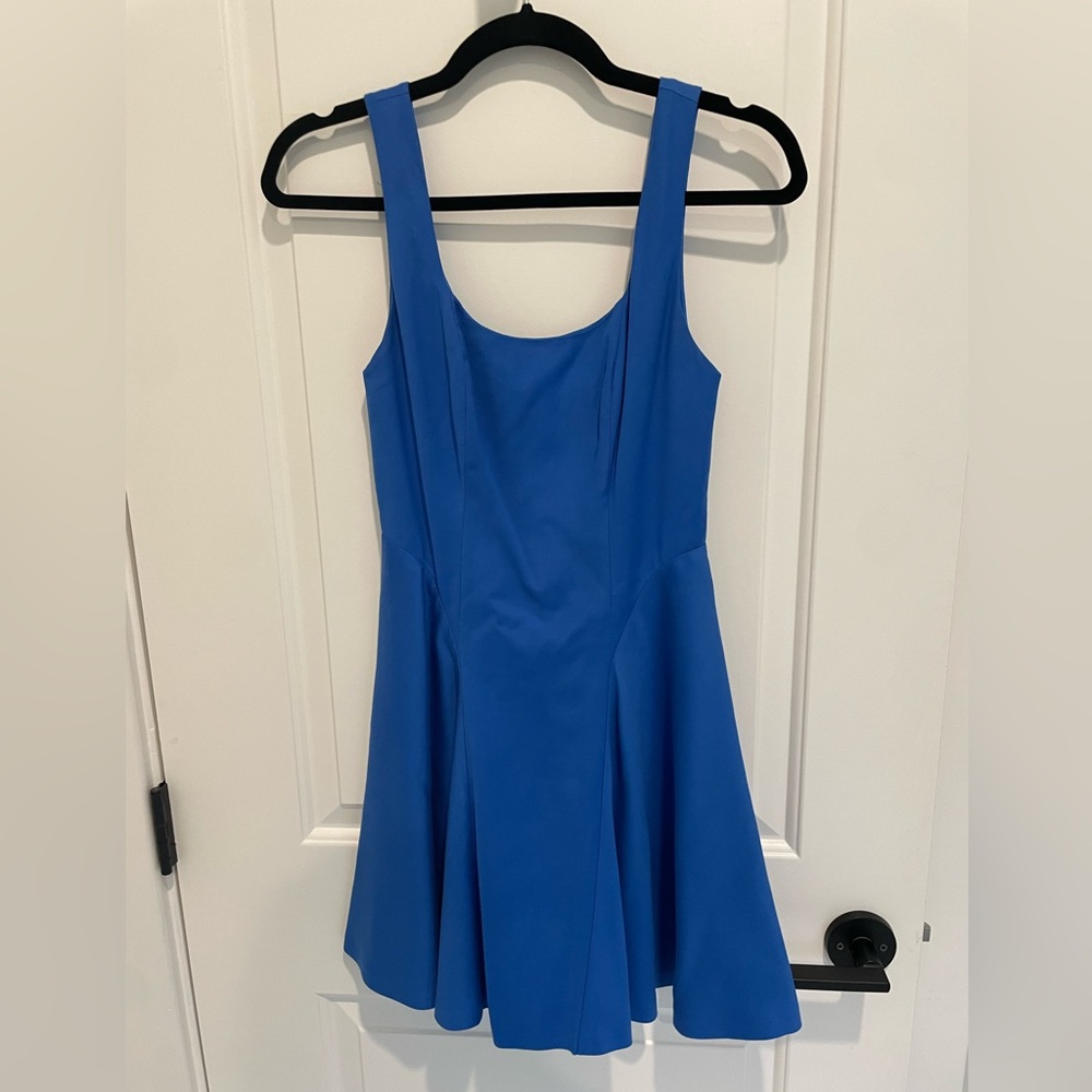 Alice and Olivia blue dress